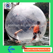 Outdoor inflatable water rolling ball jumbo water walking ball for game for kids